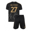 Koszulka piłkarska Juventus Nick Woltemade #27 Strój Trzeci dla dzieci 2026-27 tanio Krótki Rękaw (+ Krótkie spodenki)